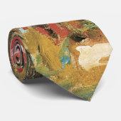 Papavers van Robert Vonnoh, impressionisme Stropdas (Opgerold)