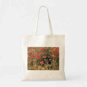 Papavers van Robert Vonnoh,  impressionisme Tote Bag