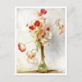 Papavers van Tom Roberts Briefkaart (Voorkant)