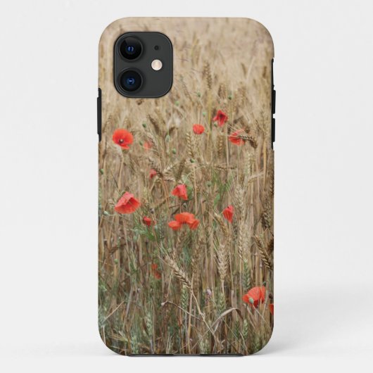 Papavers veld iPhone 5/5S hoesje (Achterkant)