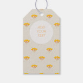 Papavers veldontwerp CadeauLabel (Voorkant)