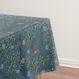 Papavers voor kunstnijverheid tafelkleed