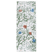 Papavers voor kunstnijverheid wijn cadeautas (Achterkant)