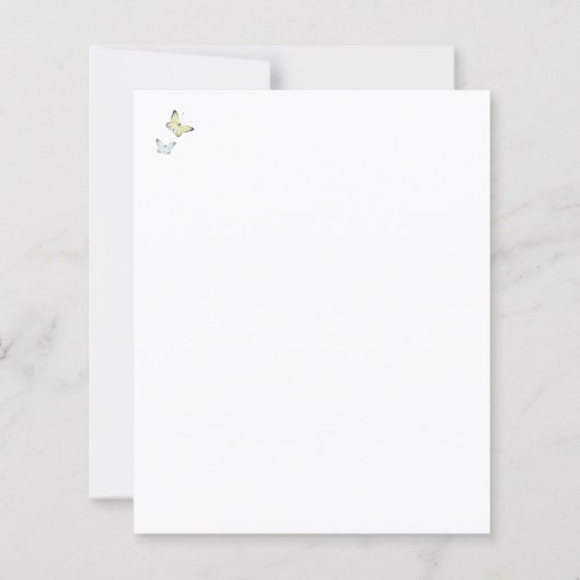 Papavers, wilde bloemen en vlindermakerswerk (Achterkant)