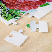 Papavers  zaadpakket legpuzzel (Zijkant)