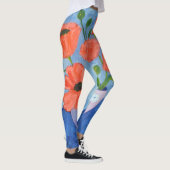 Papaverschilderingen Leggings (Rechts)