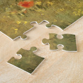 "Papaverveld" door Monet Fine Art Jigsaw Legpuzzel (Zijkant)