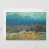 papaverveld in Californië | Granville Redmond (Voorkant)