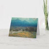 papaverveld in Californië | Granville Redmond Kaart (Voorkant)