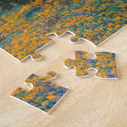 papaverveld in Californië | Granville Redmond Legpuzzel (Zijkant)