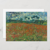 papaverveld | Vincent van Gogh (Voorkant / Achterkant)