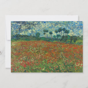 papaverveld   Vincent van Gogh