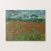papaverveld | Vincent van Gogh Legpuzzel (Horizontaal)