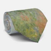 Papavervelden nabij Argenteuil - Claude Monet Stropdas (Opgerold)