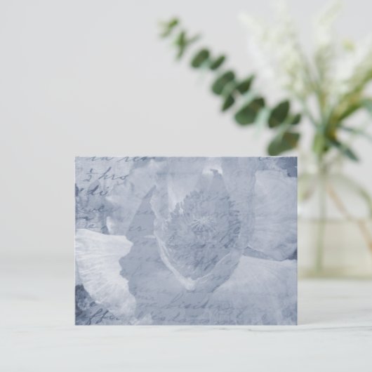 Papavery 2 briefkaart (Staand voorkant)