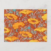 papavery ~ Briefkaart (Voorkant)