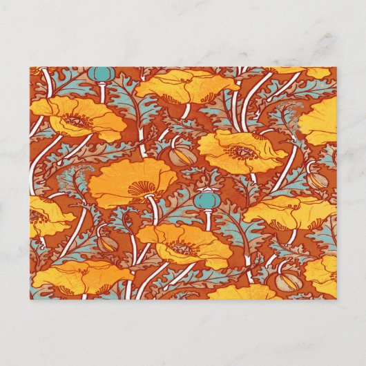  papavery ~ Briefkaart (Voorkant)