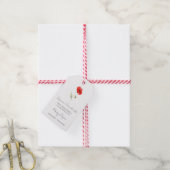 Papaverzaadpakket Funeral Gift Tags Cadeaulabel (Met Touw)
