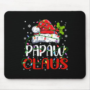 Papaw Claus Christmas Santa Matching Family Xmas P Muismat