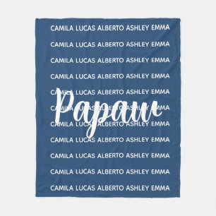 Papaw-deken, Papaw-cadeau voor opa-deken Persoonli Fleece Deken