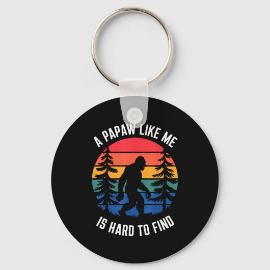 Papaw Design For Grandpa From Grandkids Father's D Sleutelhanger (Voorkant)