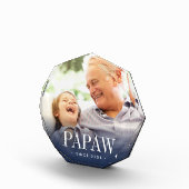 Papaw Grandpa Jaar ingesteld Fotoblokken (Rechts)