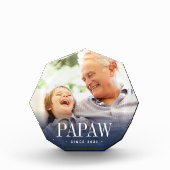 Papaw Grandpa Jaar ingesteld Fotoblokken (Voorkant)