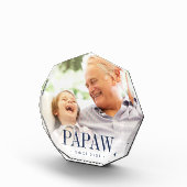 Papaw Grandpa Jaar ingesteld Fotoblokken (Rechts)