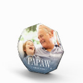 Papaw Grandpa Jaar ingesteld Fotoblokken (Rechts)