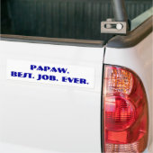 "Papaw. Het beste. Taak. Ooit." Bumpersticker (Op Truck)