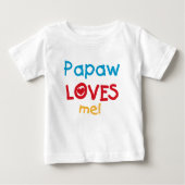 Papaw Loves Me T-shirts en geschenken (Voorkant)