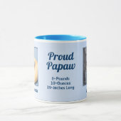 PAPAW New Baby Blue 2 Foto Mok (Midden)