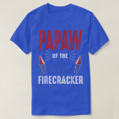 Papaw Of The Little Firecracker 4th of July Birthd T-shirt (Design voorkant)