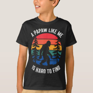 Papaw-ontwerp voor opa van kleinkinderen Vaderdag T-shirt