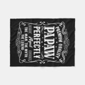 Papaw Vaders Dag Opa Gift Voor Mannen Fleece Deken (Voorkant (Horizontaal))