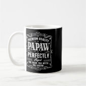 Papaw Vaders Dag Opa Gift Voor Mannen Koffiemok (Links)