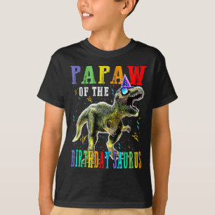 PAPAW van de Birthday Saurus Dinosaur T-shirt