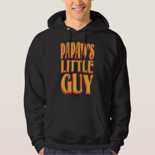 Papaw's Little Guy Funny Grootouder Gezegde Design Hoodie