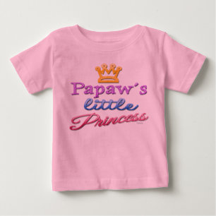 Papaw's Little Princess Baby Peuter T-shirt
