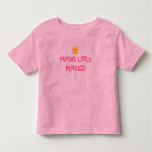 PAPAWS LITTLE PRINCESS SHIRT (Voorkant)