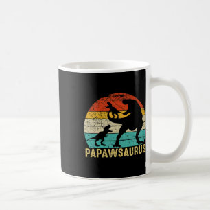 Papawsaurus Rex Papaw Dinosaur 2 Kinderen Vaderdag Koffiemok