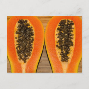 Papaya. Briefkaart