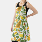 Papaya citroenapper mango vruchten exotische tropi schort (Insitu)