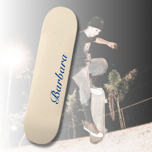 Papaya Elegante Naam Klassiek Trendy Persoonlijk Skateboard
