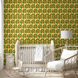 Papaya Fruit Wrapping Paper Behang