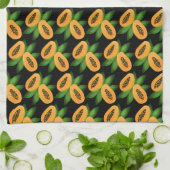 Papaya Fruit Wrapping Paper Theedoek (Gevouwen)