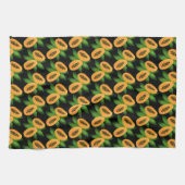 Papaya Fruit Wrapping Paper Theedoek (Horizontaal)