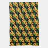 Papaya Fruit Wrapping Paper Theedoek (Verticaal)