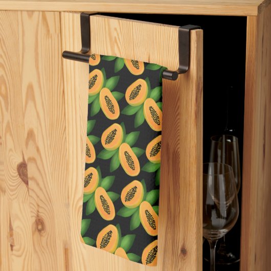 Papaya Fruit Wrapping Paper Theedoek (Derde Gevouwen)