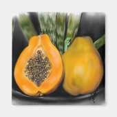 Papaya Gecko Magneet (Voorkant)